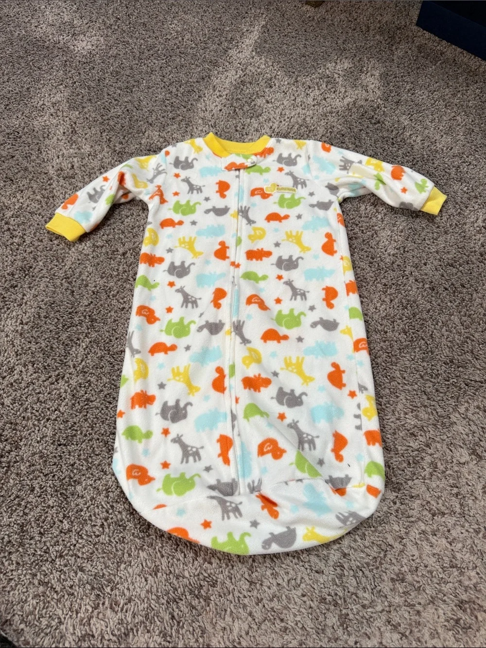 5 Baby Sleep Sacks & Wearable Blankets - Mixed Patterns & Colors
